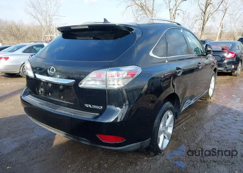 2011 Lexus Rx 350 z USA, uszkodzony, nr VIN 2T2BK1BA9BC084841